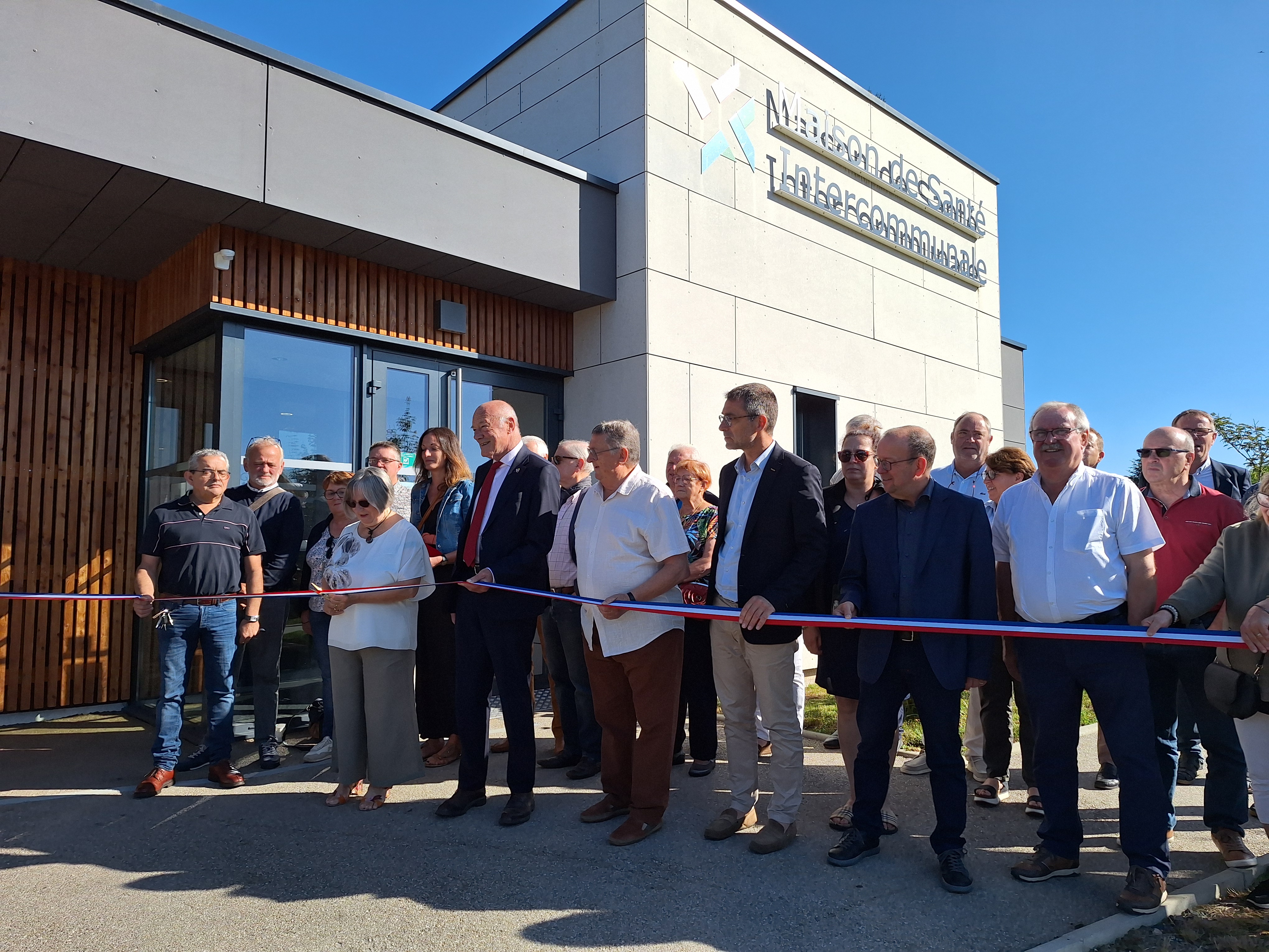 Inauguration de la maison de santé à Saint-Privat le 9 juillet 2025